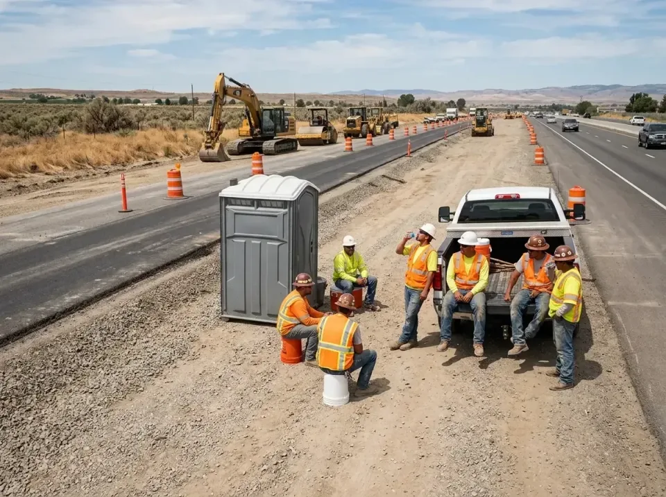 highway-road-construction-crew-007 — frequently asked questions, Porta Potty and Restroom Rentals in San Buenaventura, CA